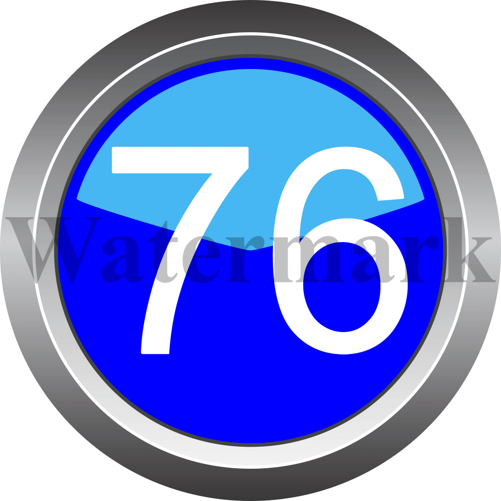 Number 76, Blue Circle Number 76, Best English Letters & Numbers Download at an Affordable price!