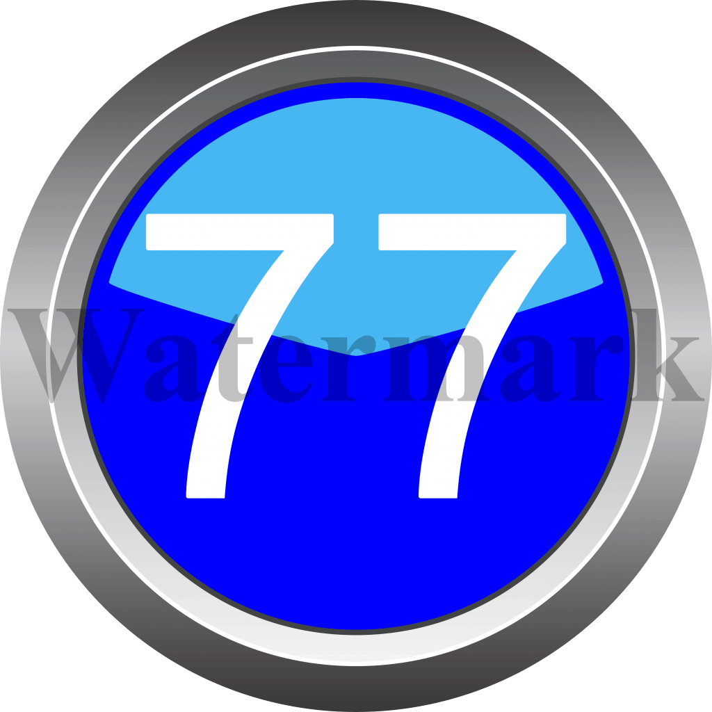 Number 77, Blue Circle Number 77